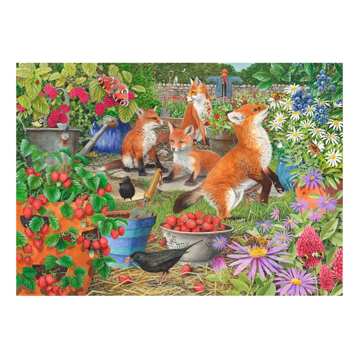 Foxy Ladies - 1000 Piece Jigsaw Puzzle