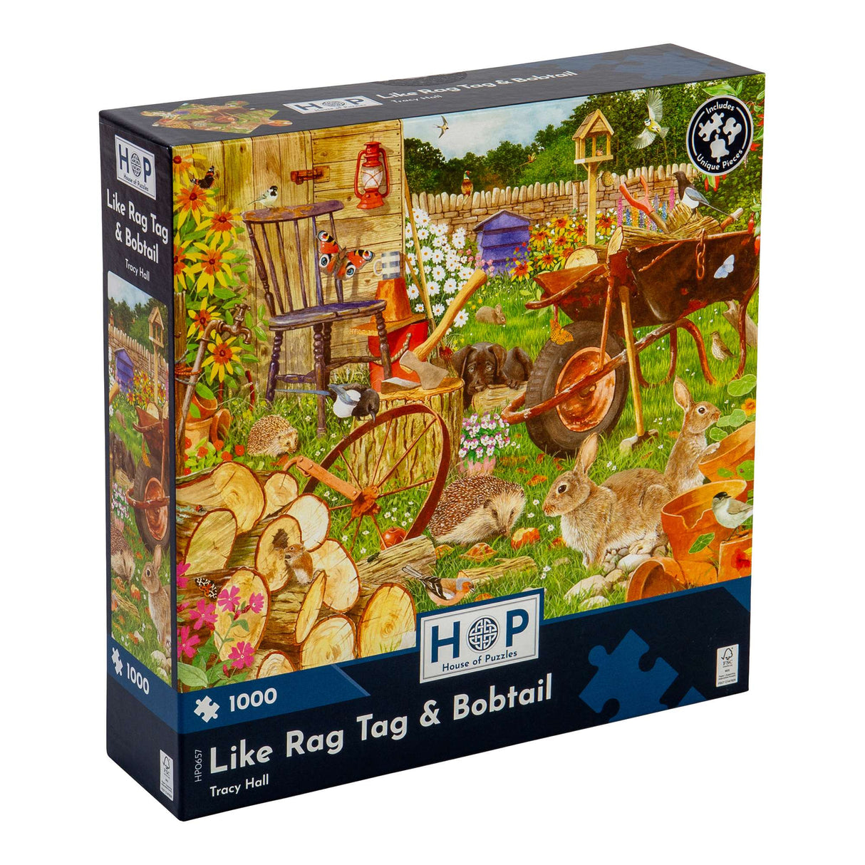 Like Rag Tag and Bobtail - 1000 Piece Jigsaw Puzzle