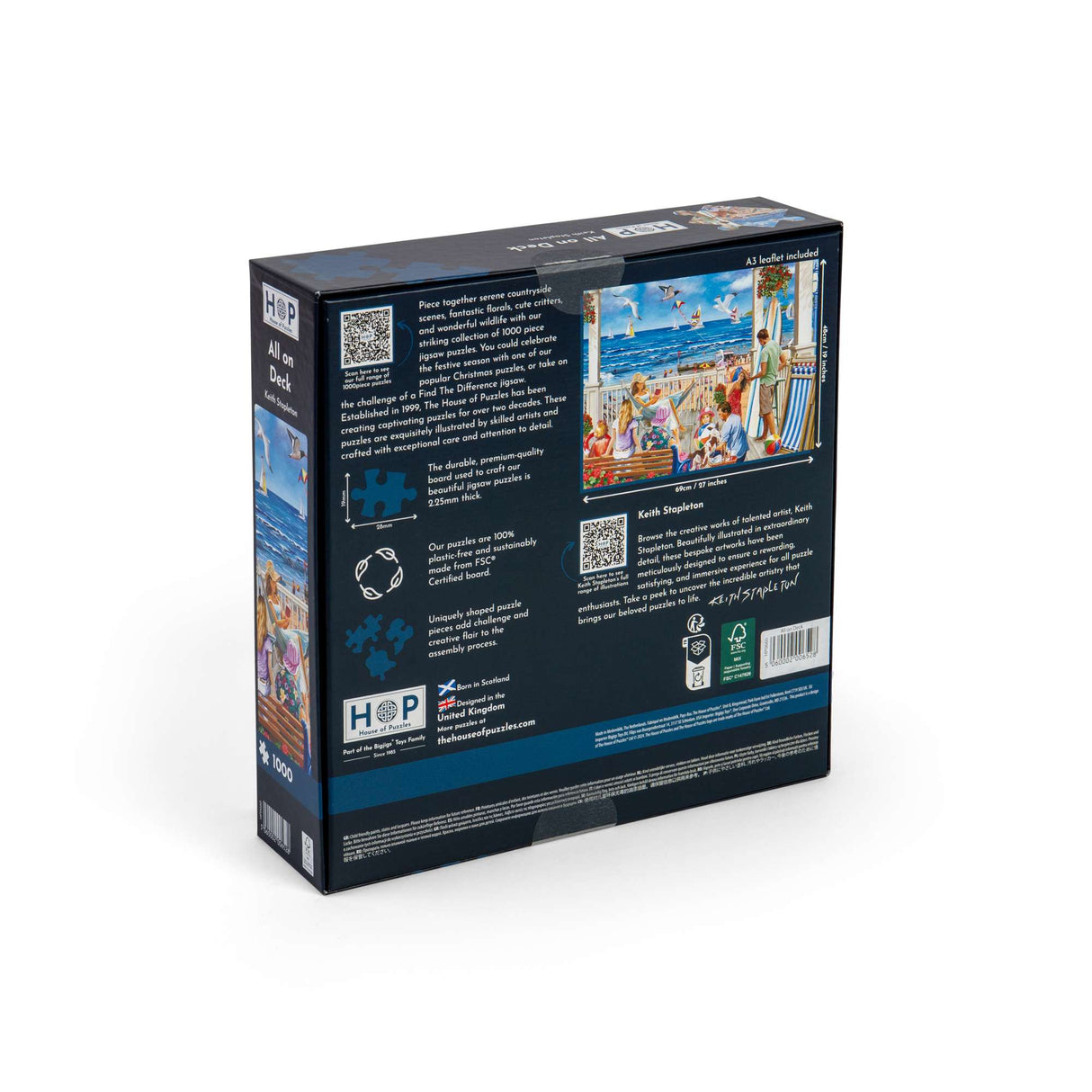 All On Deck - 1000 Piece Jigsaw Puzzle