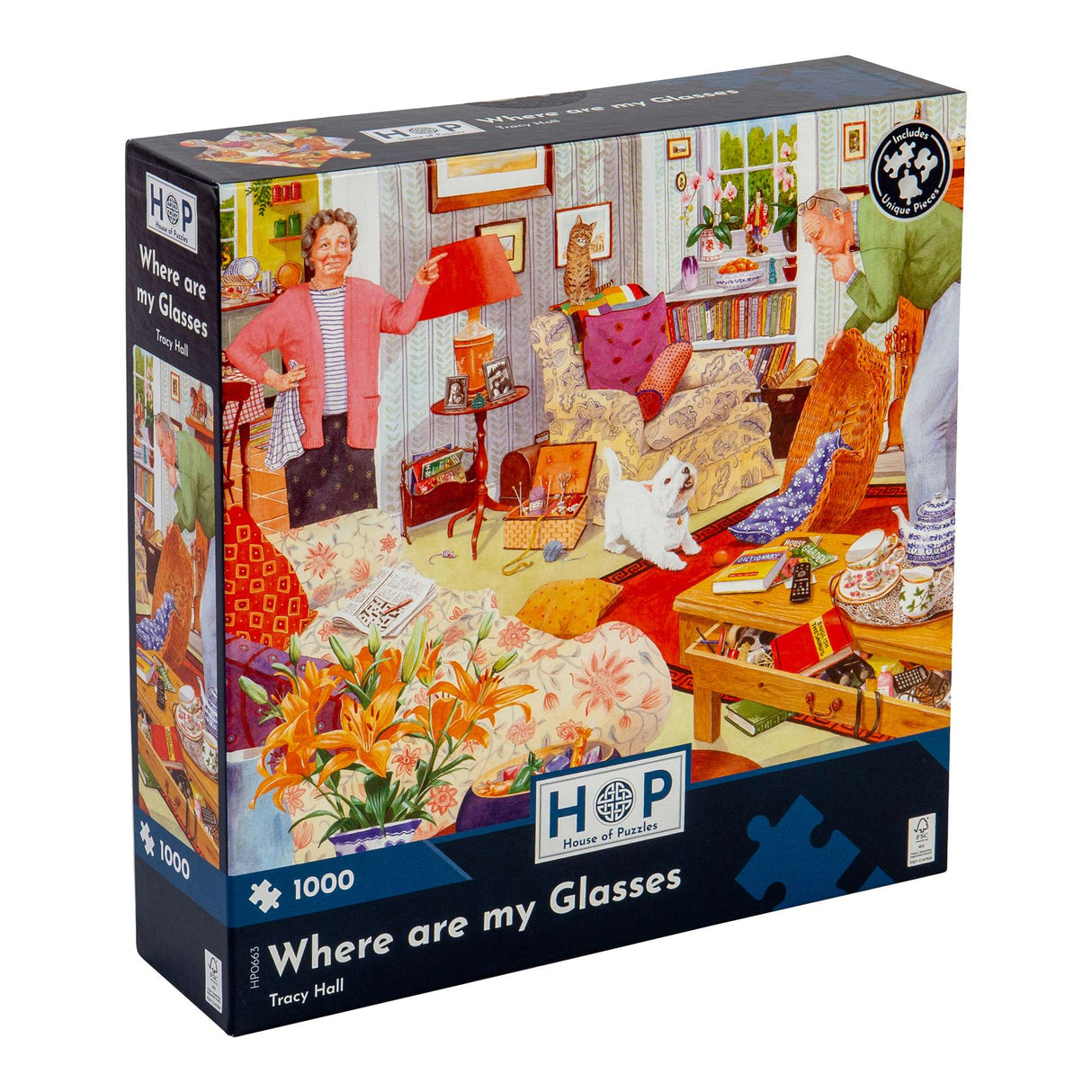 Where are my Glasses - 1000 Piece Jigsaw Puzzle