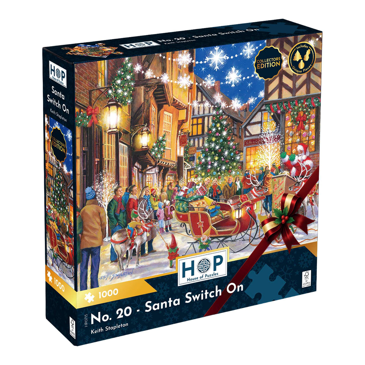 No.20 - Santa Switch On 1000 Piece Puzzle