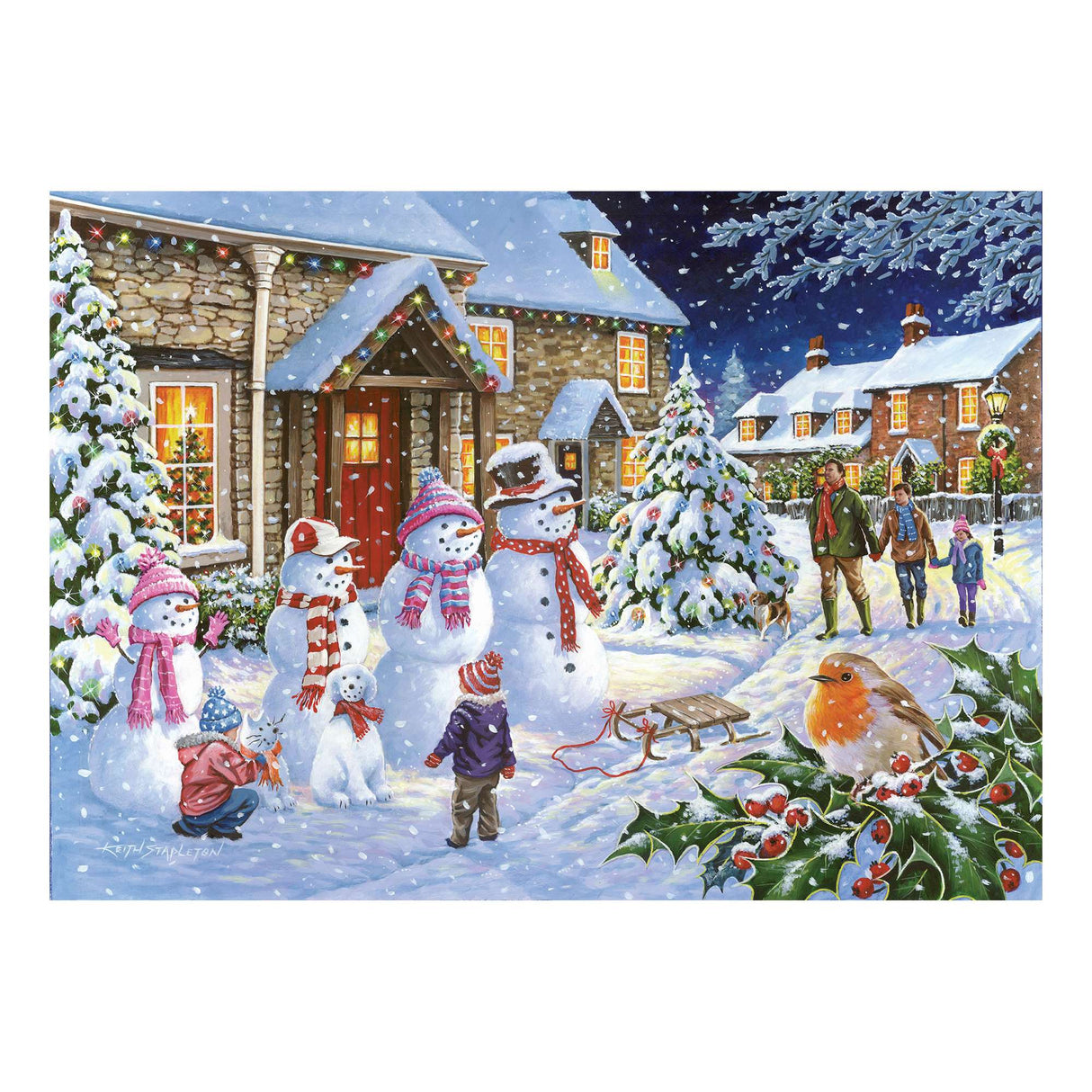 Let It Snow - 4 x 500 Piece
