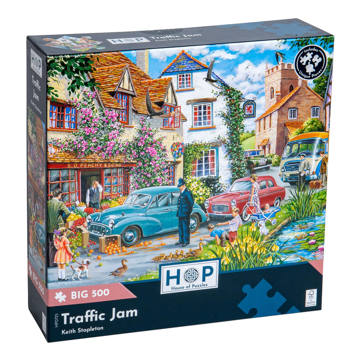 Traffic Jam BIG 500 Puzzle