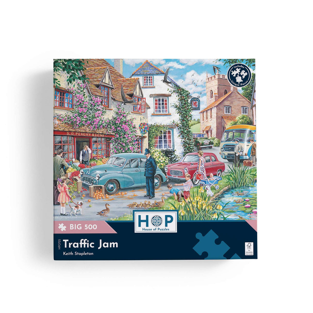 Traffic Jam BIG 500 Puzzle