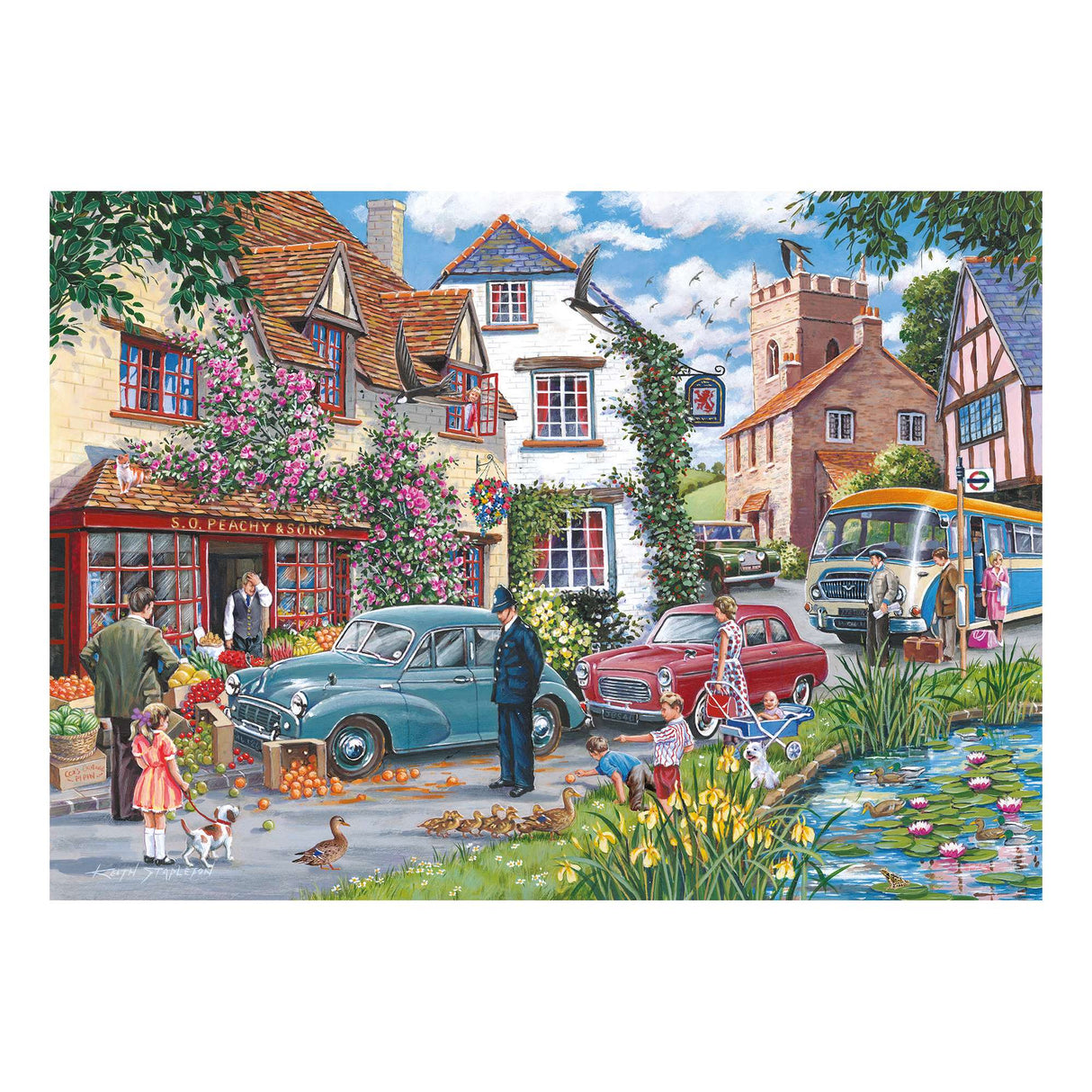 Traffic Jam BIG 500 Puzzle