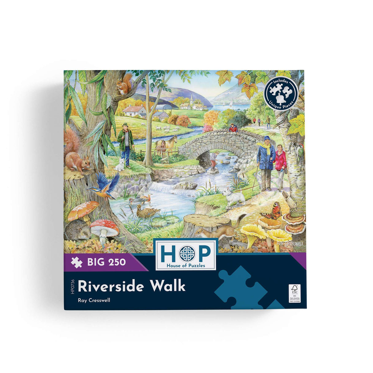 Riverside Walk BIG 250 Puzzle