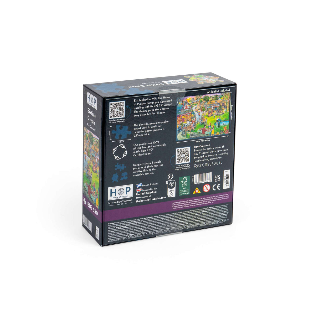 Sixties Green BIG 250 Puzzle