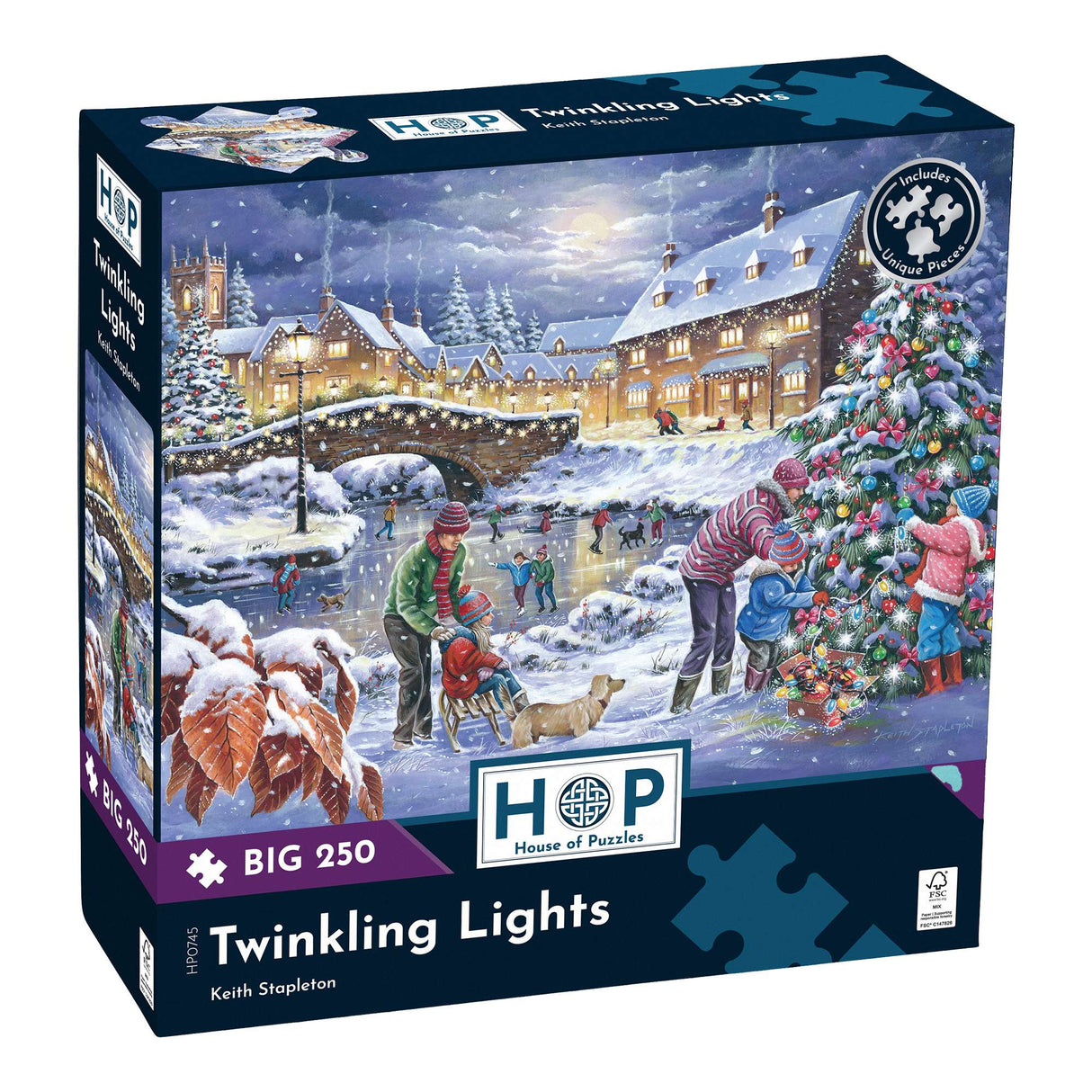 Twinkling Lights BIG 250 Puzzle