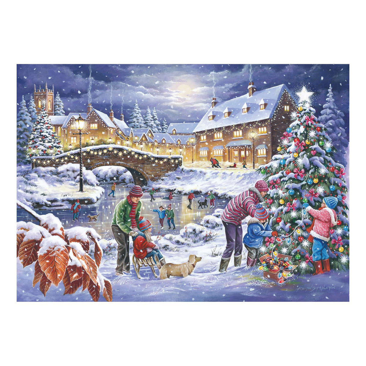 Twinkling Lights BIG 250 Puzzle