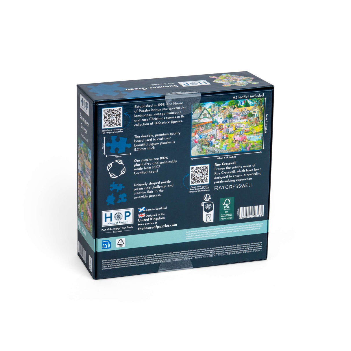 Summer Green 500 Puzzle