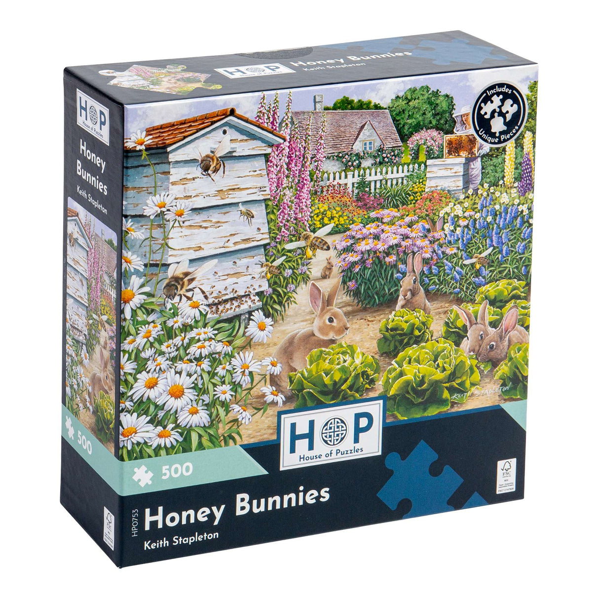 Honey Bunnies 500 Puzzle