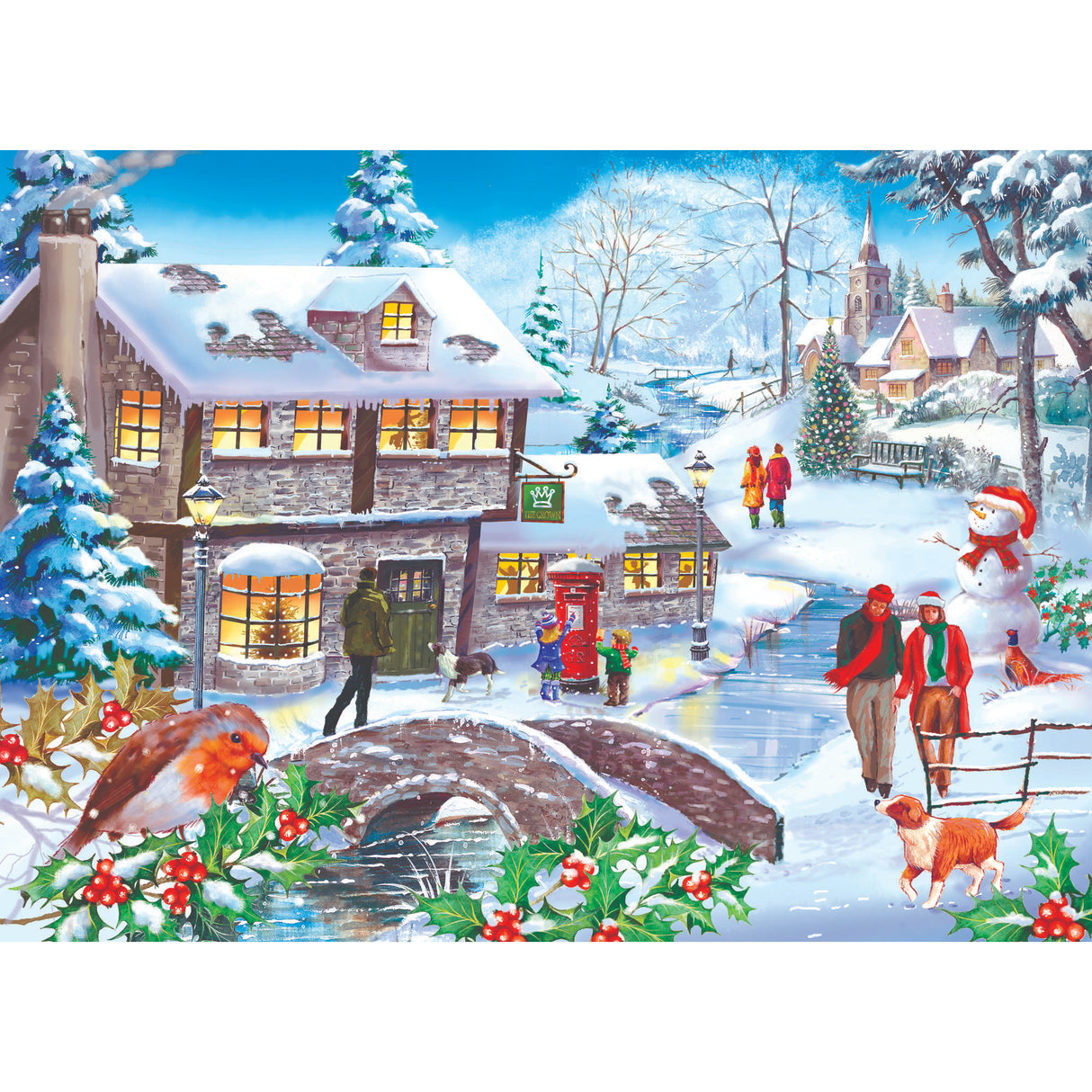 Winter Walk BIG 500 Puzzle