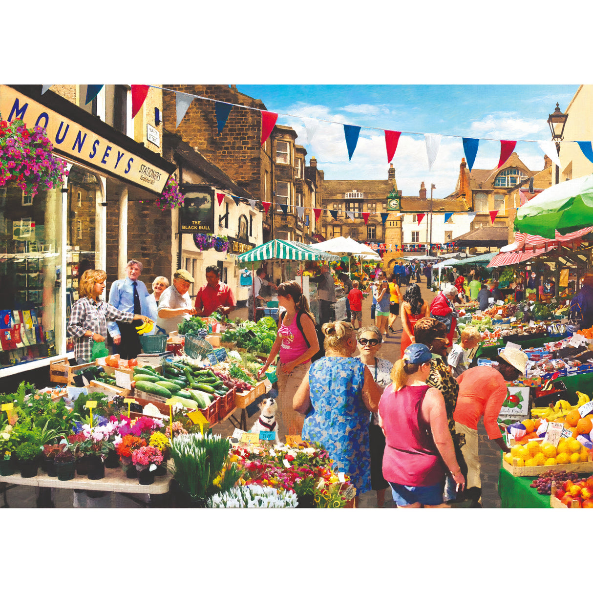Street Market 500 Puzzle