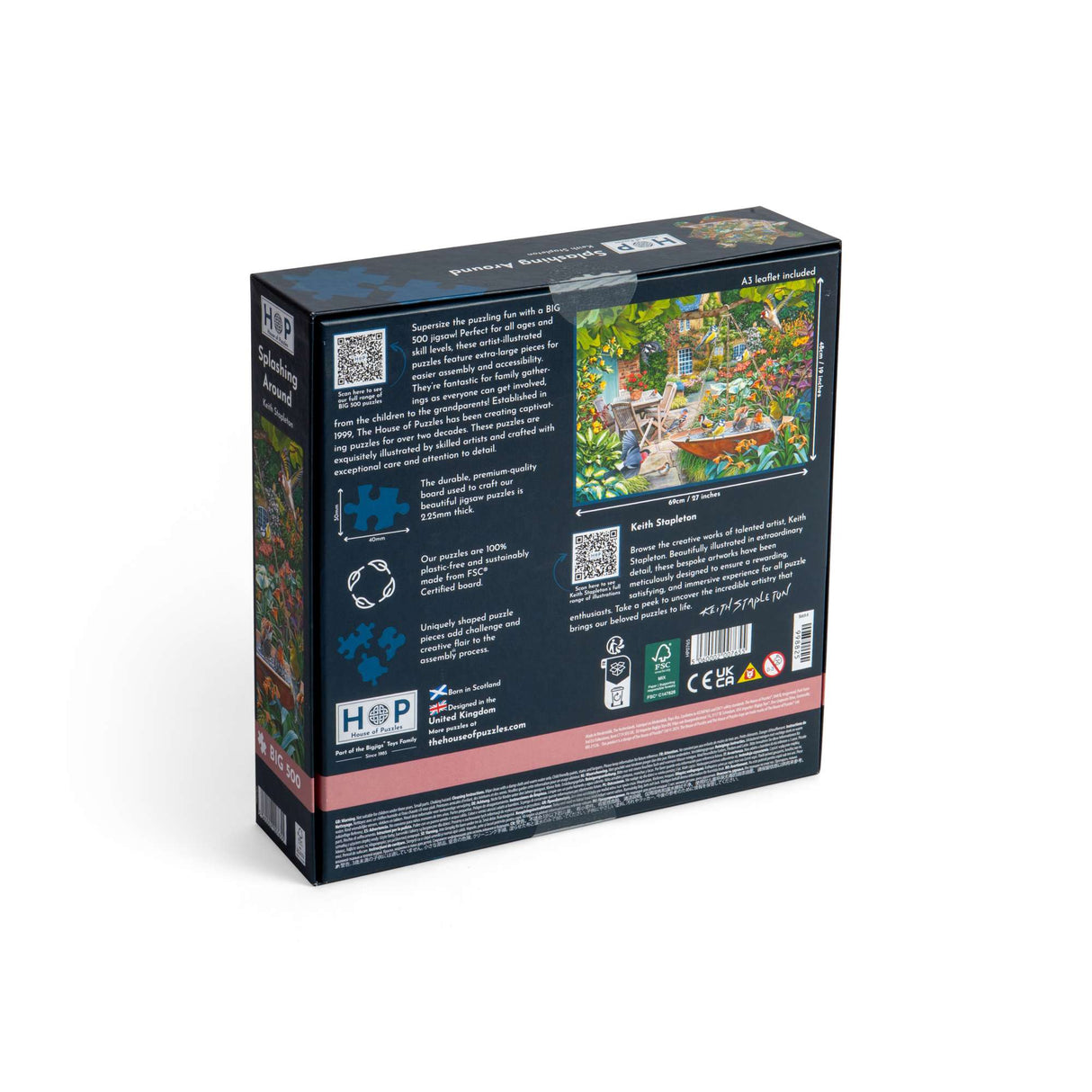 Splashing Around BIG 500 Puzzle