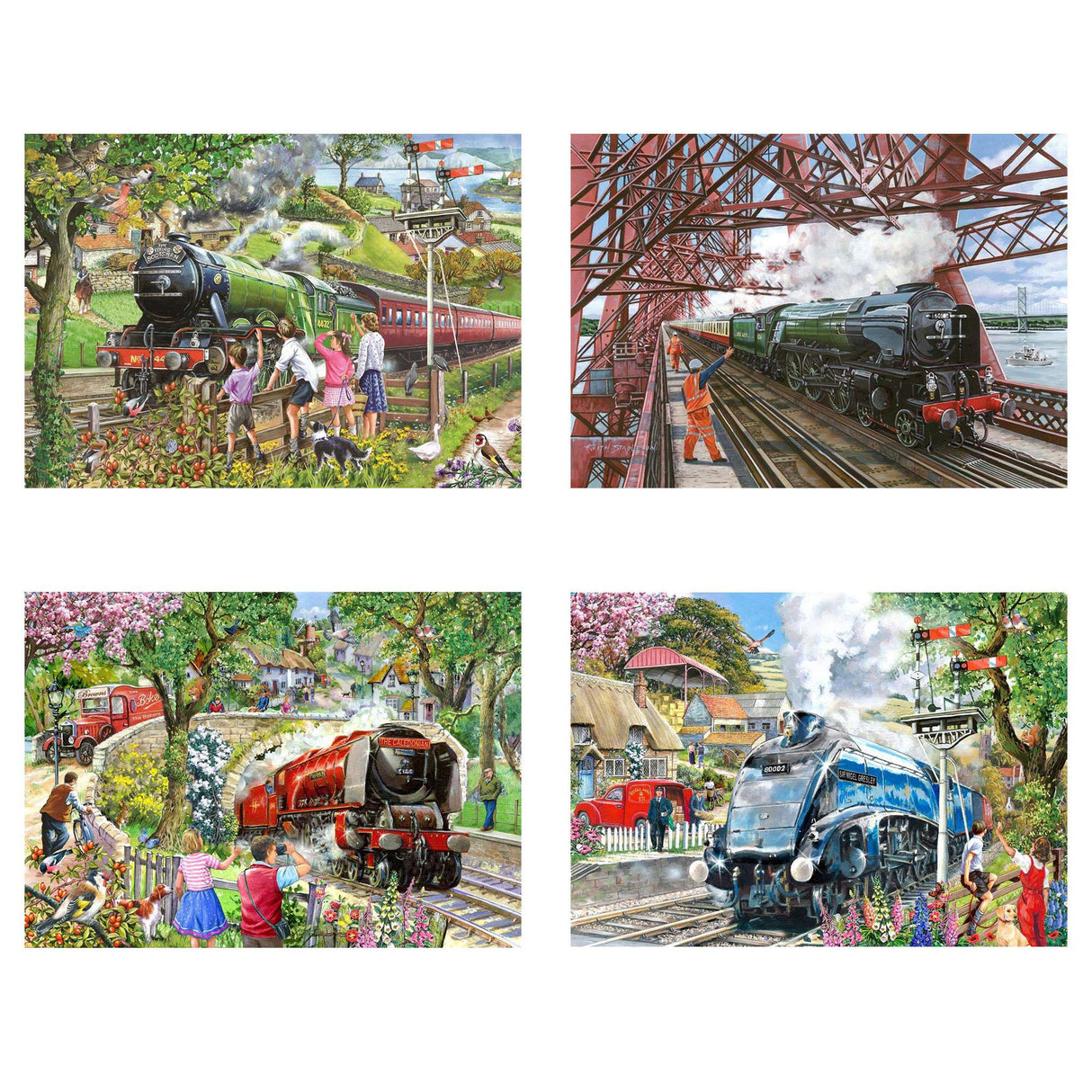 Steaming Along - 4 x 500 Piece