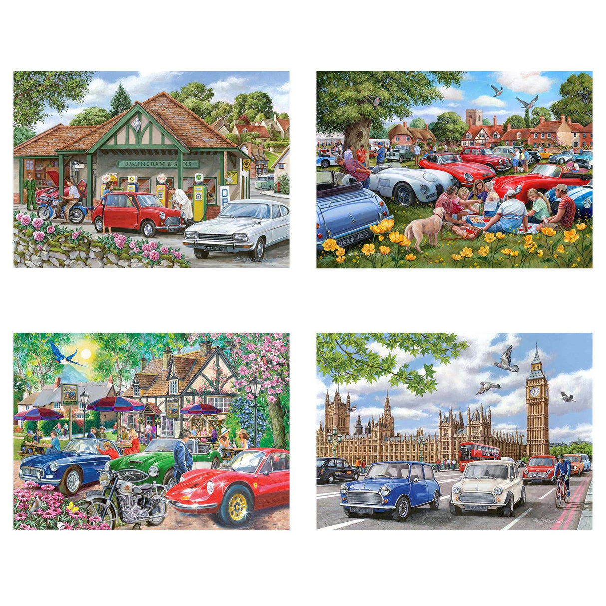 Nice Day For A Drive - 4 x 500 Piece