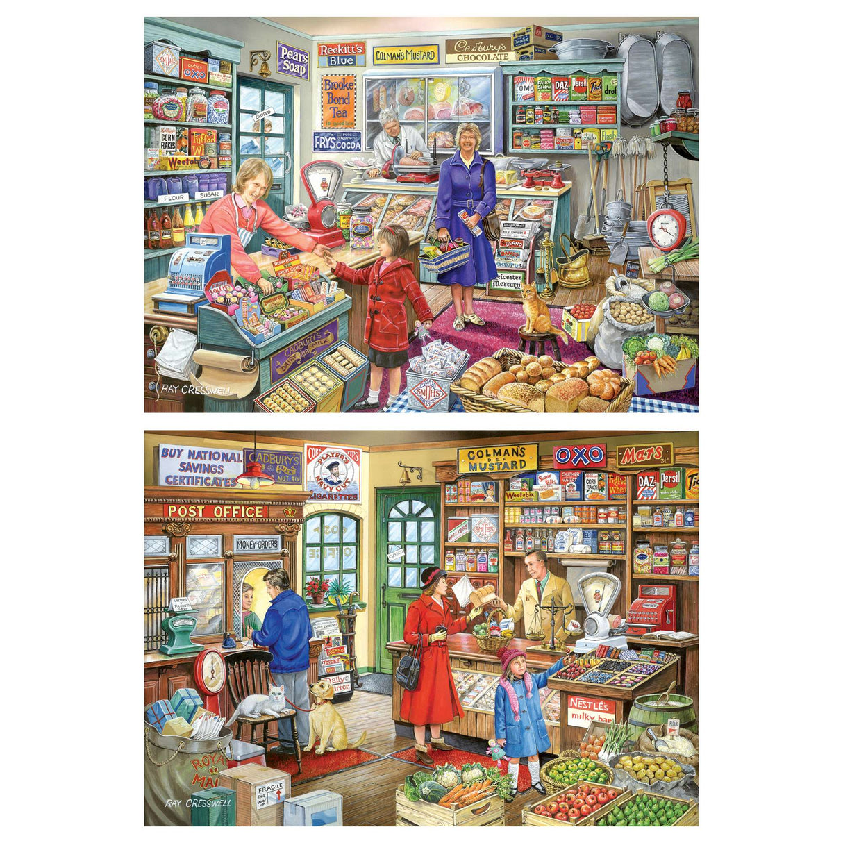 Please May I Have - 2 x BIG 500 Piece - Damaged Box