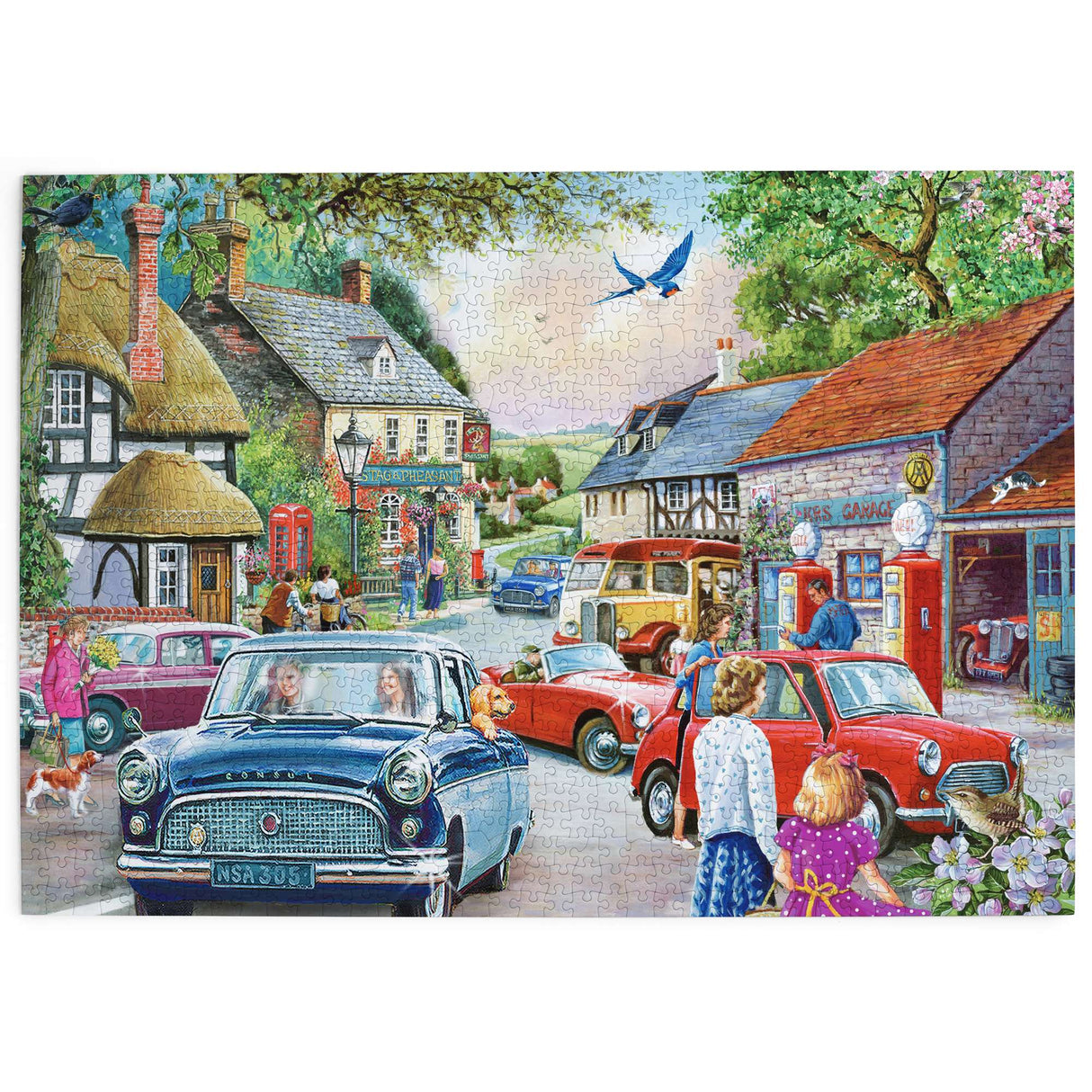 Five Bob A Gallon 1000 Piece Jigsaw Puzzle