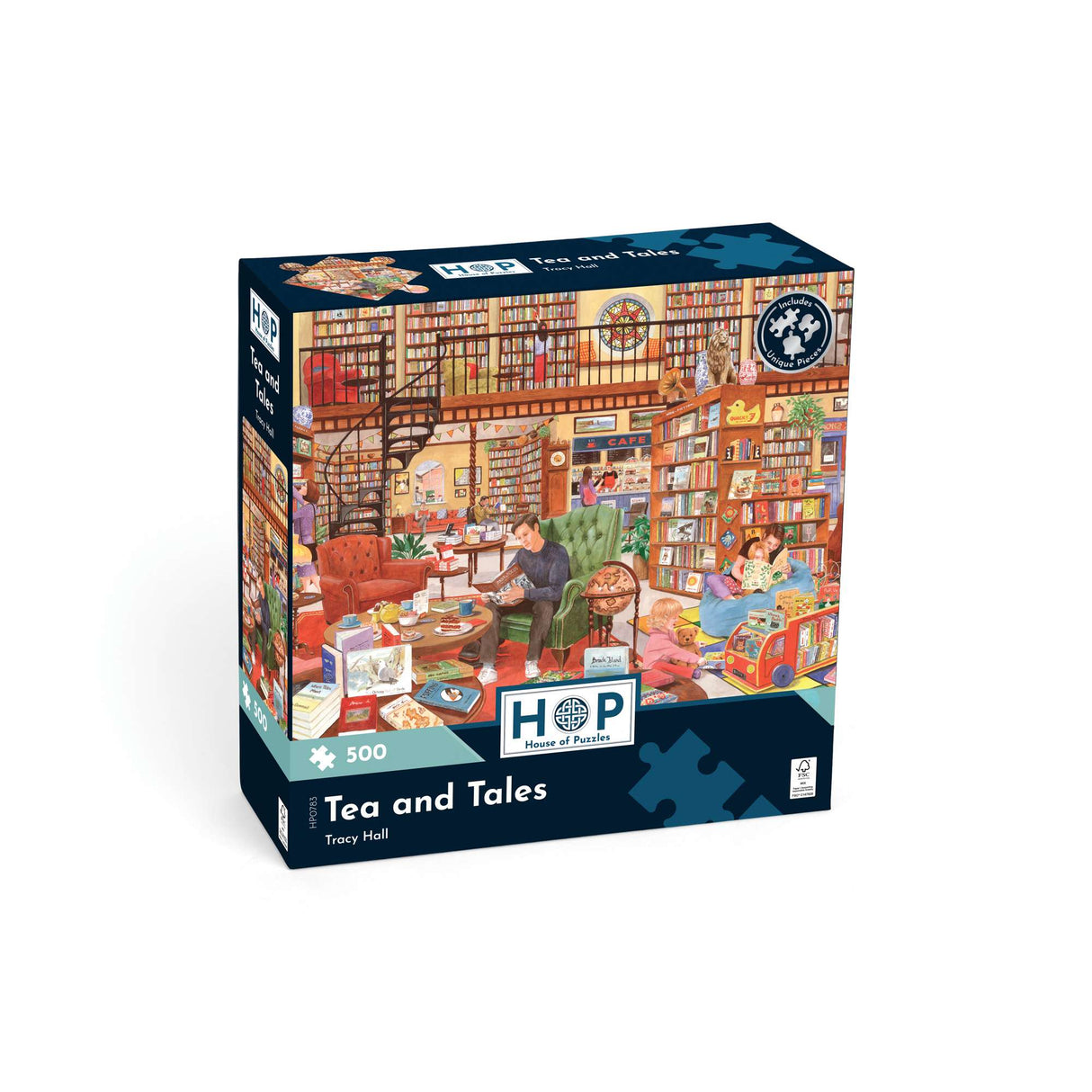 Tea and Tales 500 Piece Jigsaw Puzzle