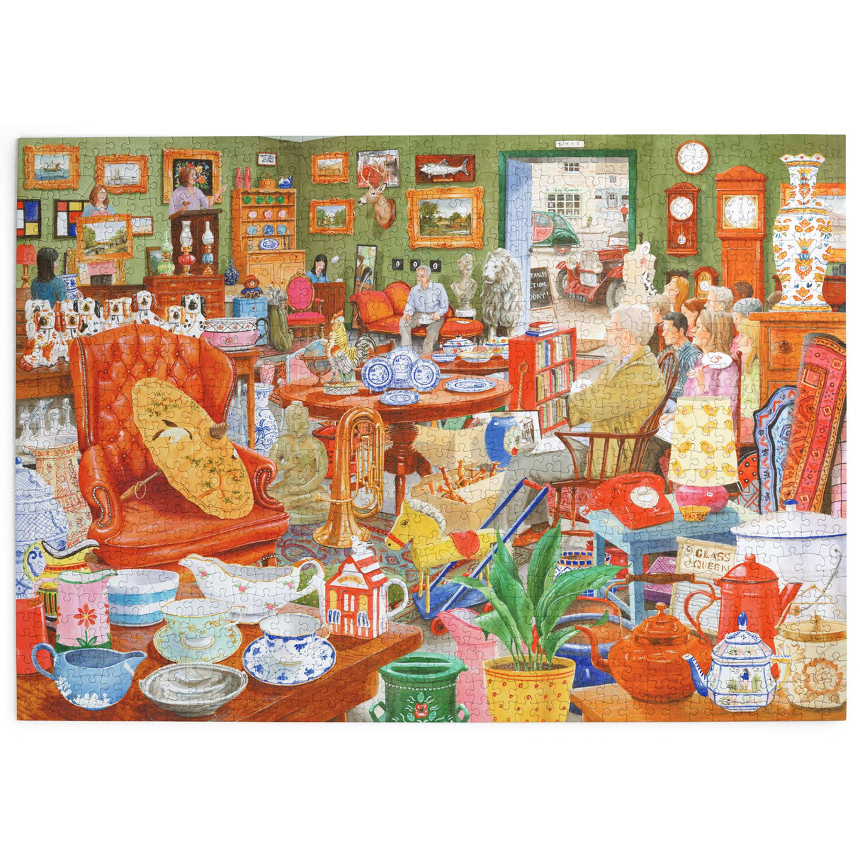 Going Going Gone 1000 Piece Jigsaw Puzzle