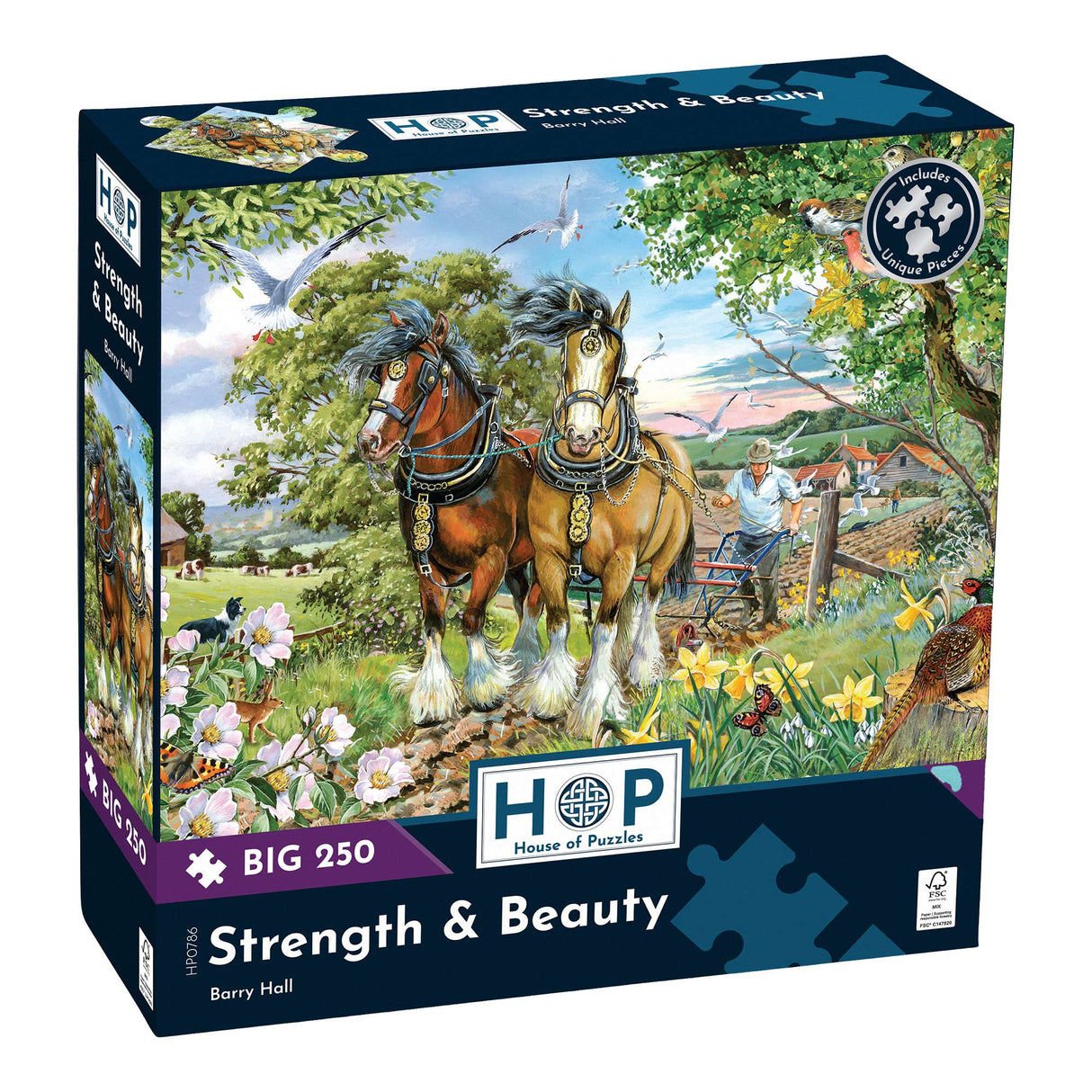 Strength & Beauty - BIG 250 Piece Jigsaw Puzzle