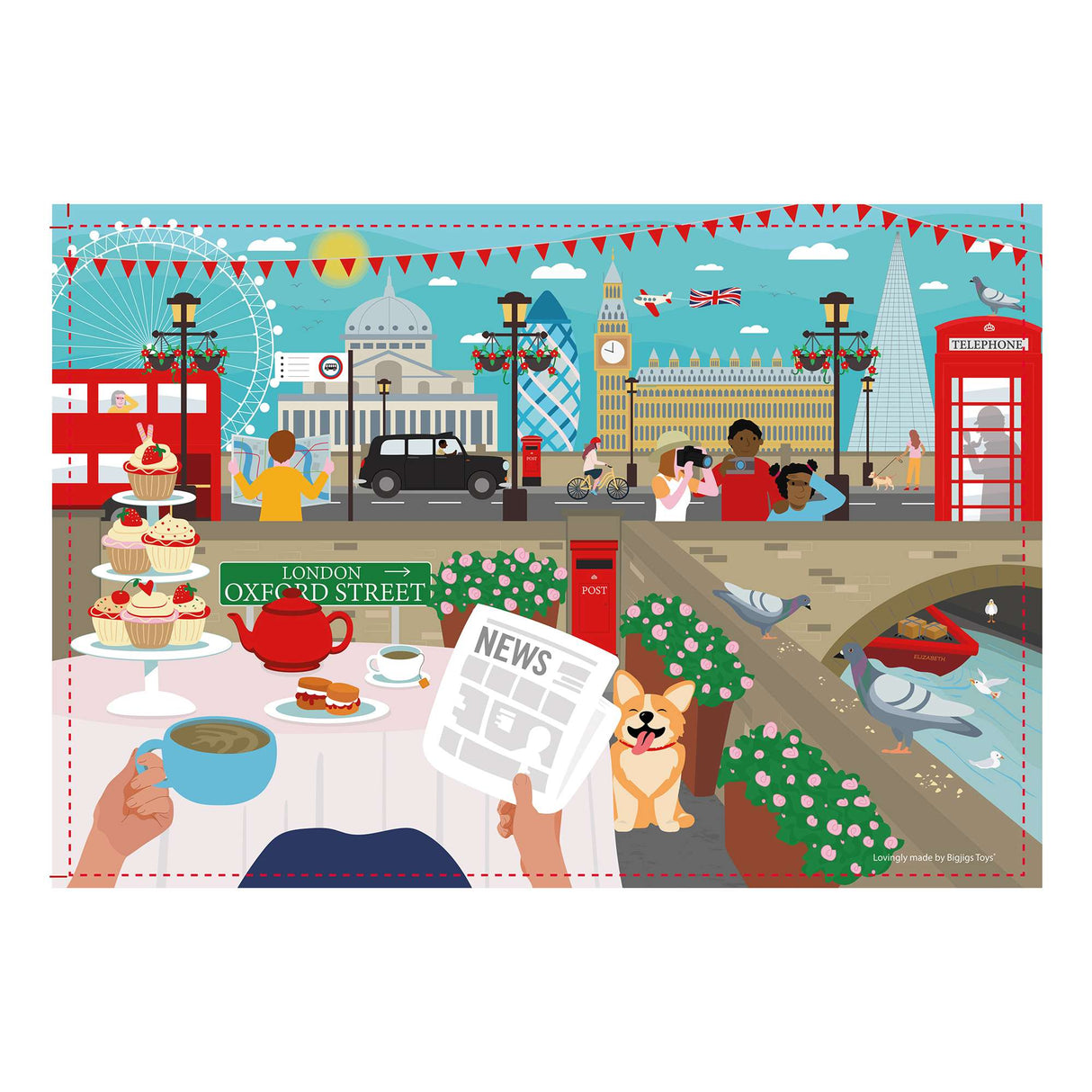 London Life 150 Piece Mini Puzzle in a Tube