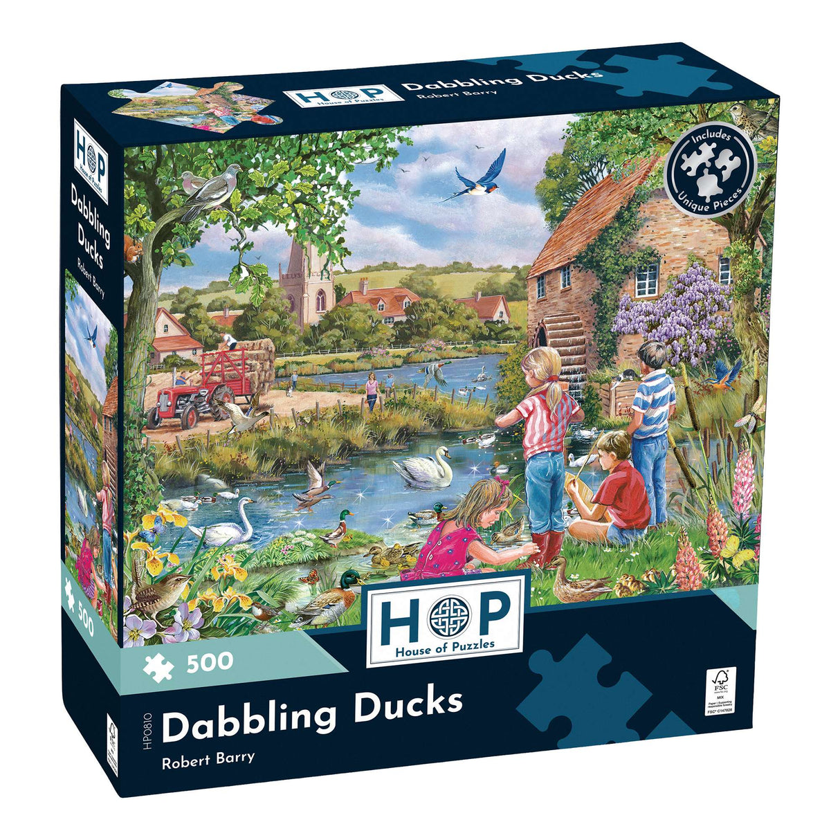 Dabbling Ducks 500 Piece Jigsaw Puzzle - Damaged Box
