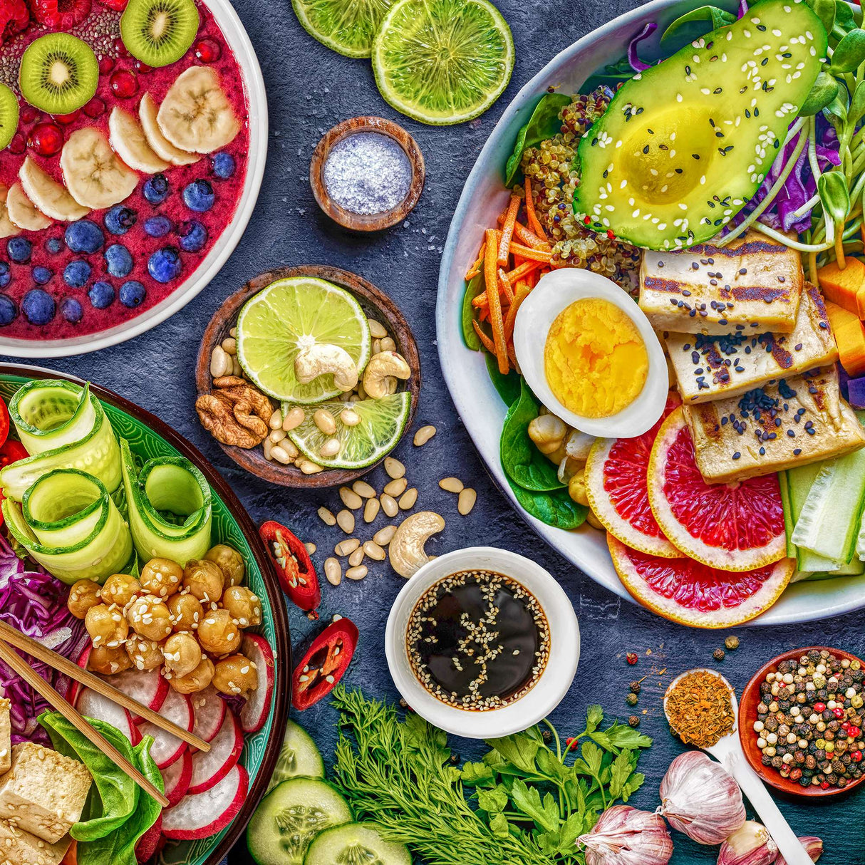 Buddha Bowl Bliss 1000 Piece Jigsaw Puzzle