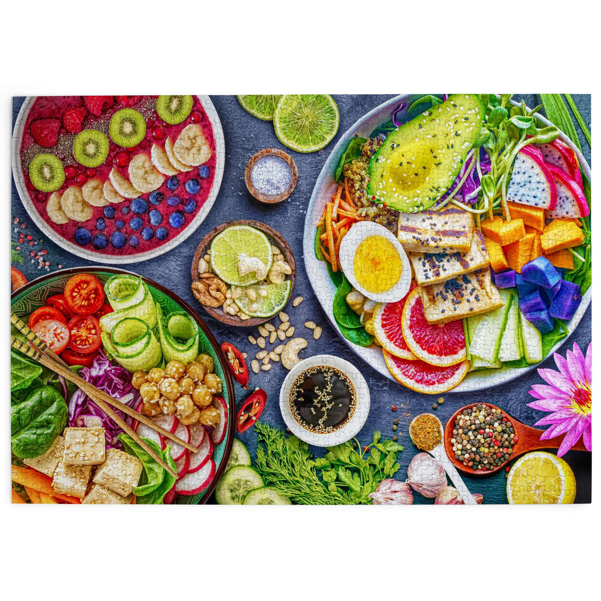 Buddha Bowl Bliss 1000 Piece Jigsaw Puzzle
