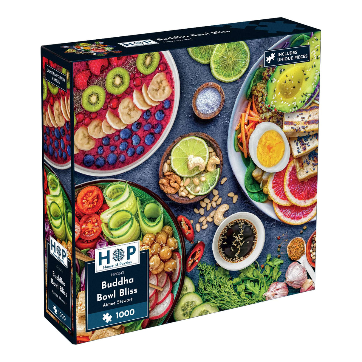 Buddha Bowl Bliss 1000 Piece Jigsaw Puzzle