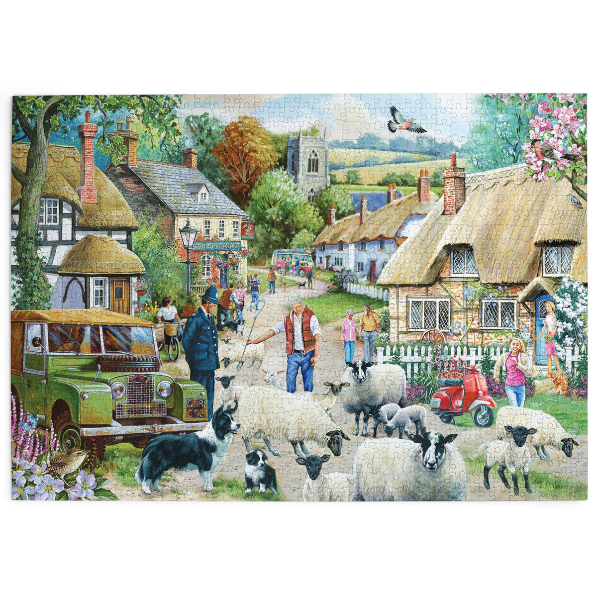 Where Are Ewe Going 1000 Piece Jigsaw Puzzle