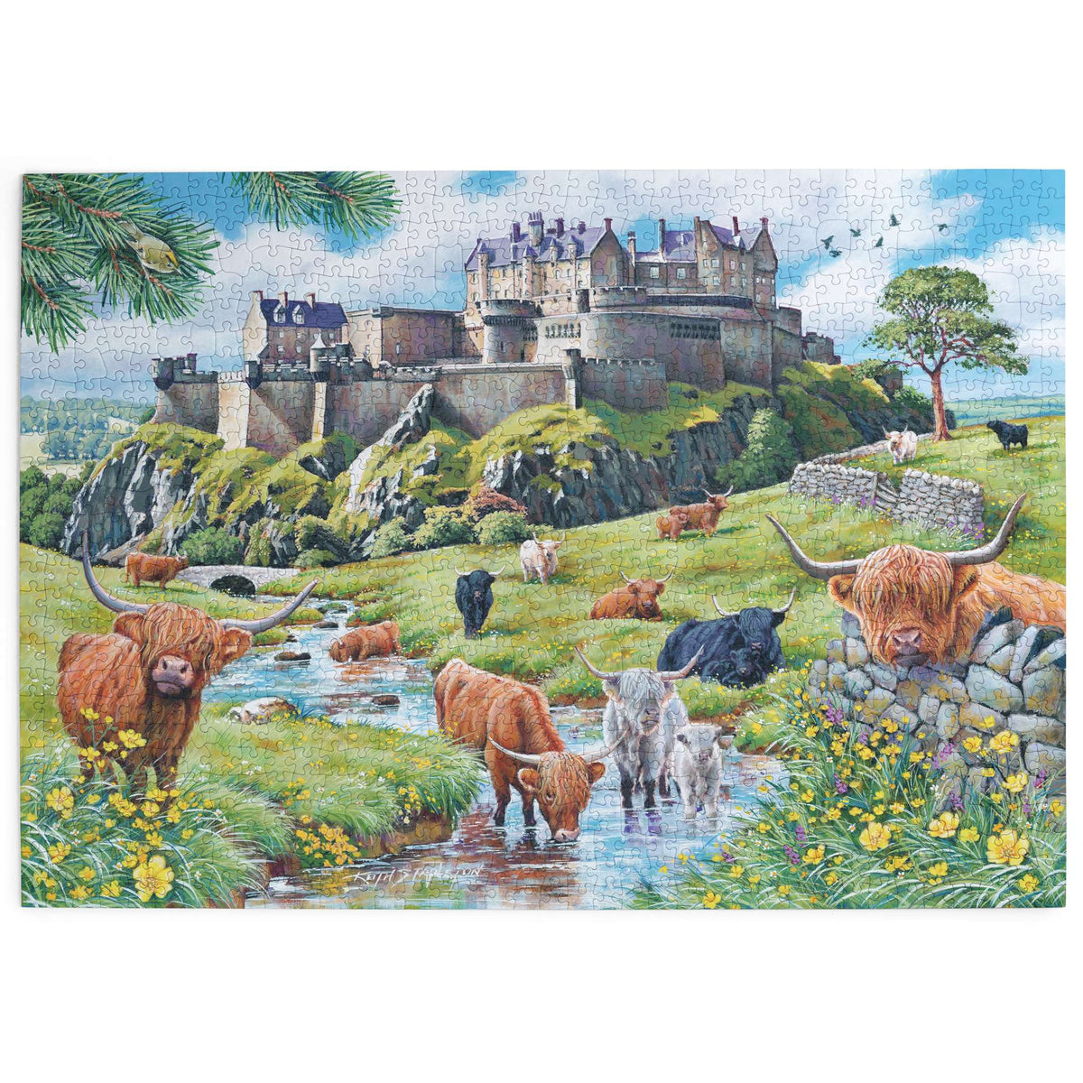 Stirling Castle 1000 Piece Jigsaw Puzzle