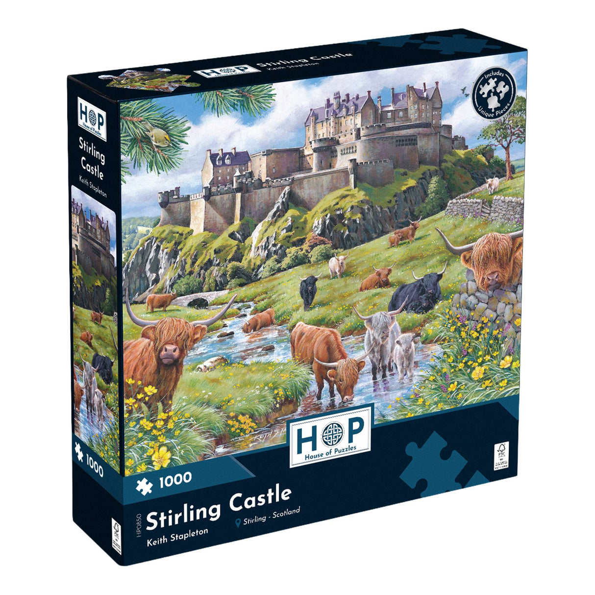 Stirling Castle 1000 Piece Jigsaw Puzzle