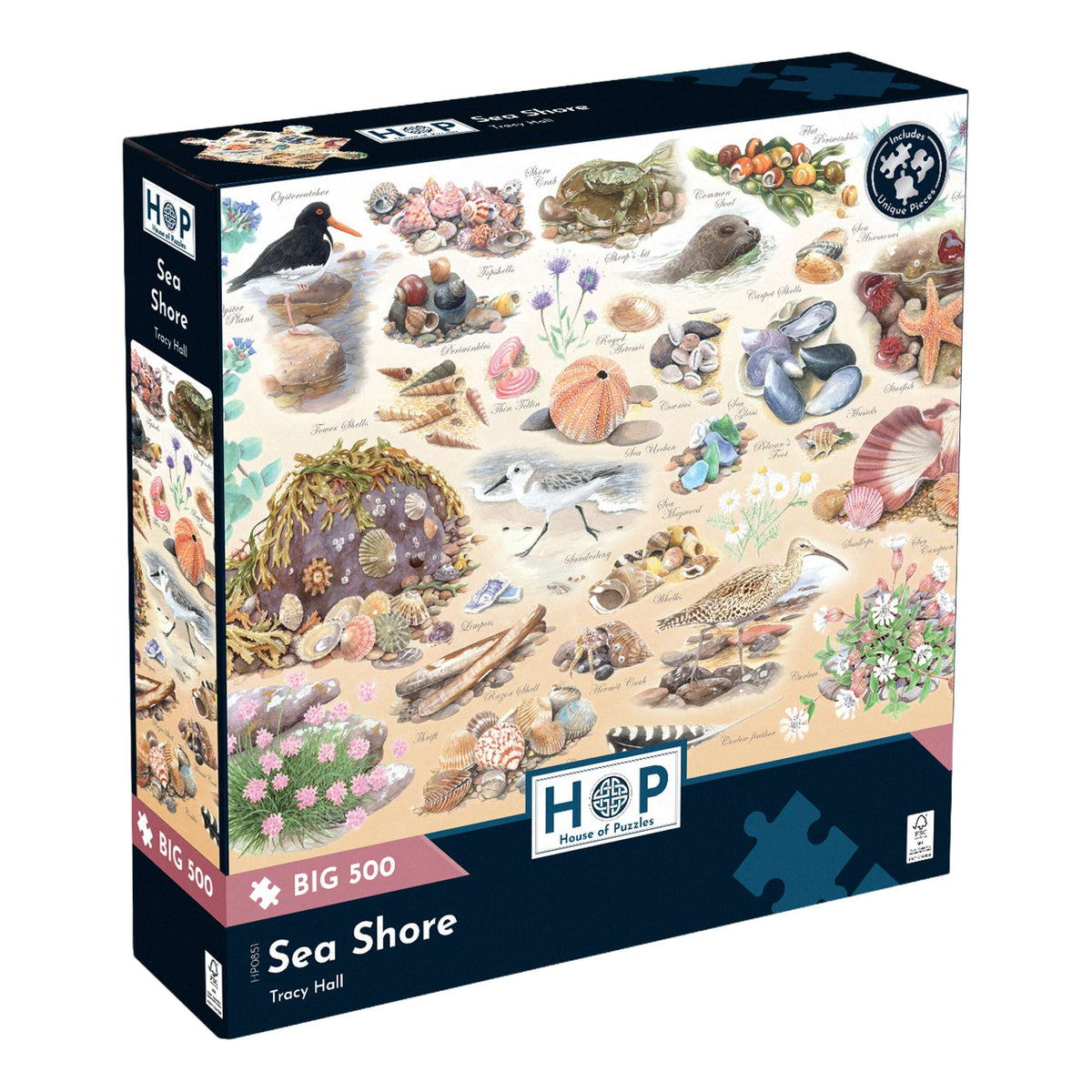 Sea Shore BIG 500 Jigsaw Puzzle