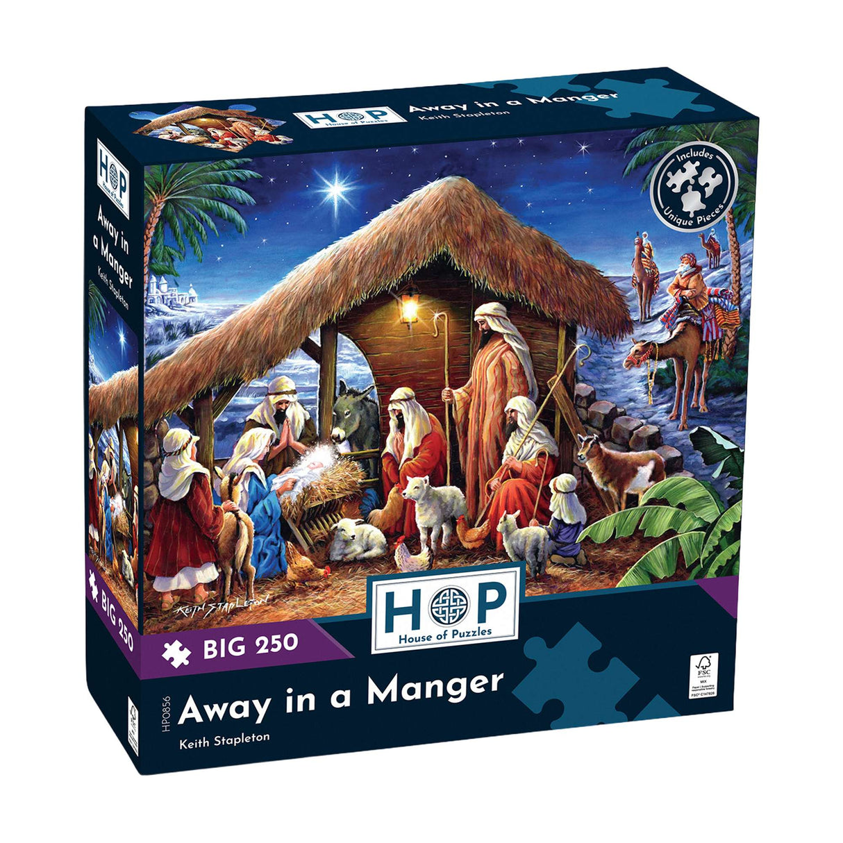 Away In a Manger BIG 250 Jigsaw Puzzle