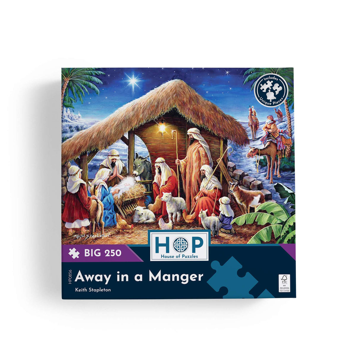 Away In a Manger BIG 250 Jigsaw Puzzle
