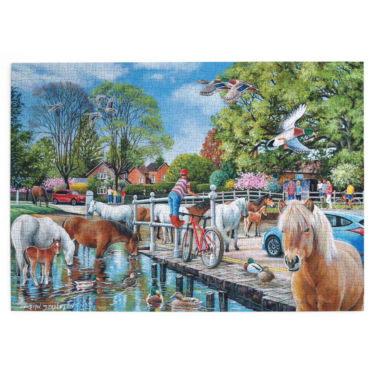 New Forest Ponies 1000 Piece Jigsaw Puzzle