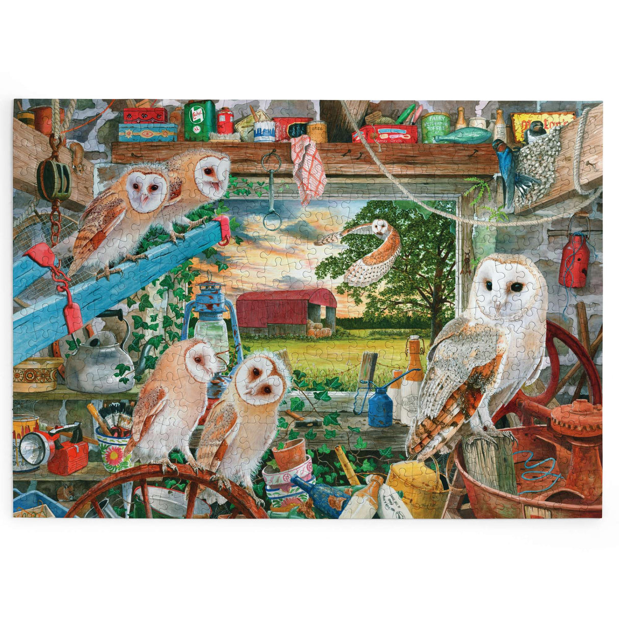 Night Owls BIG 500 Jigsaw Puzzle