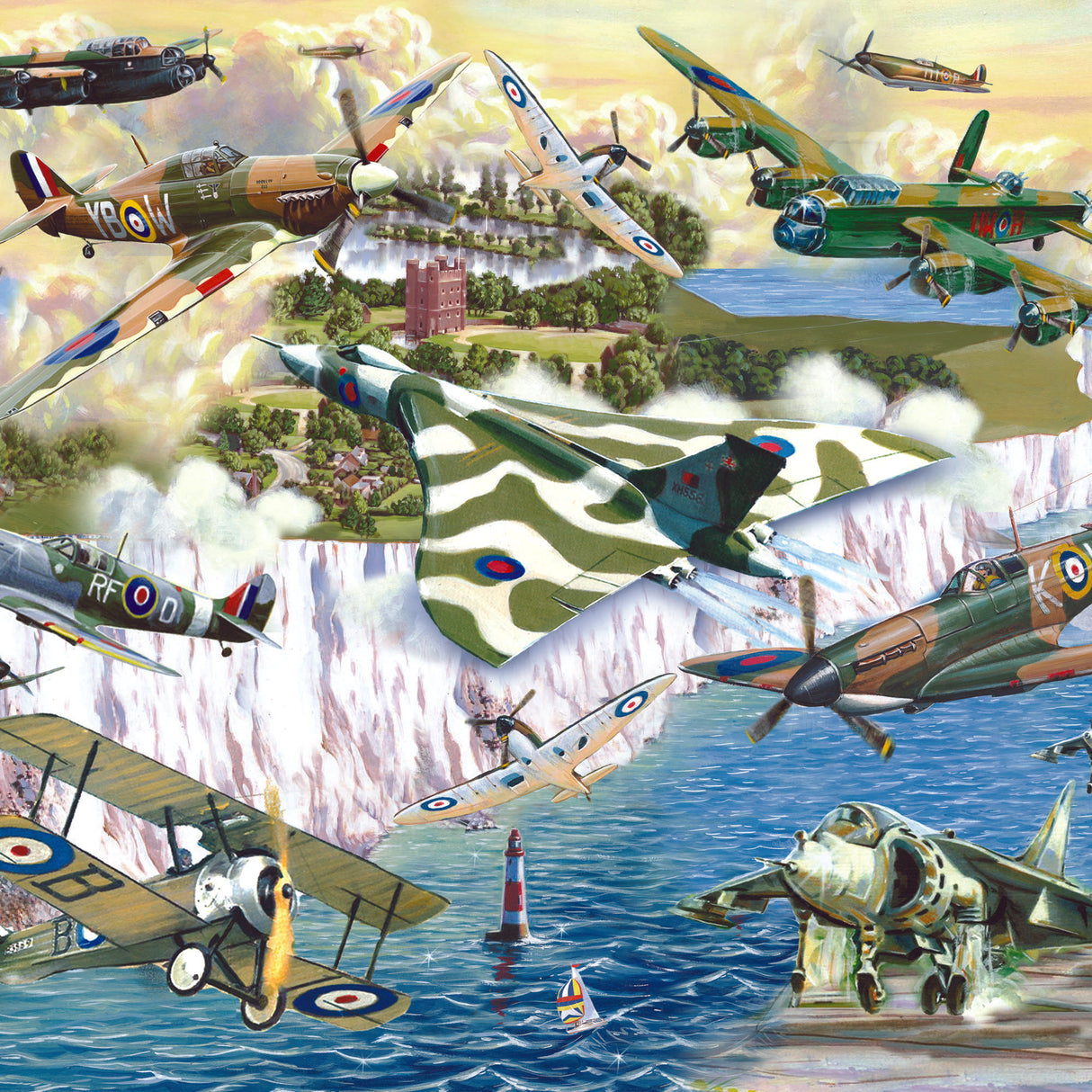 Legends of the Skies 500 Piece Jigsaw Puzzle