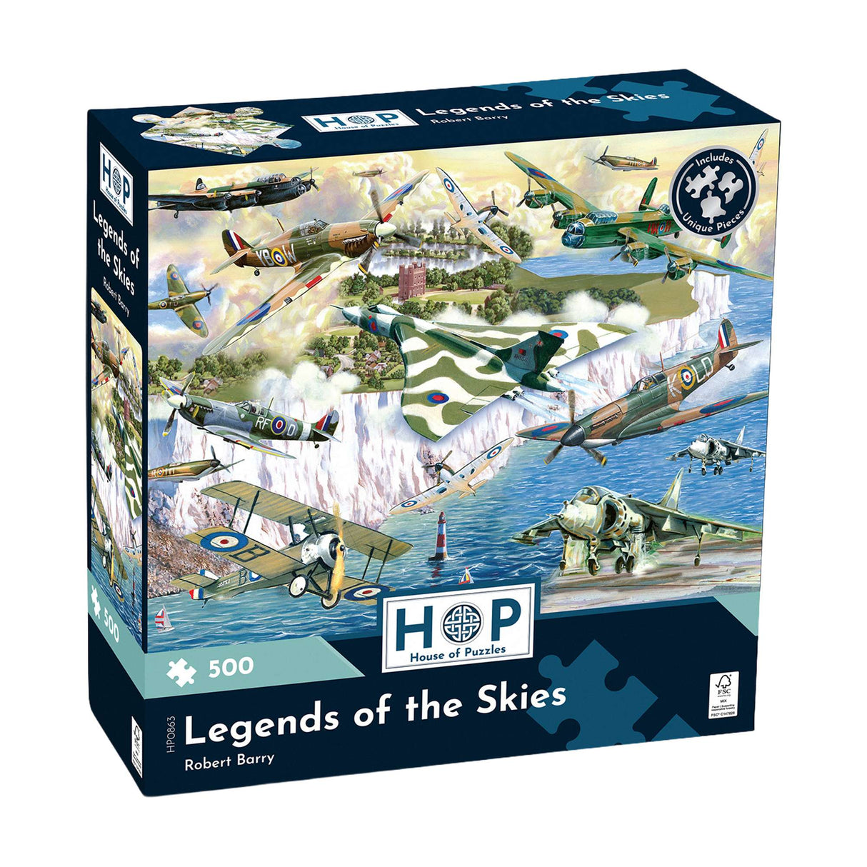 Legends of the Skies 500 Piece Jigsaw Puzzle