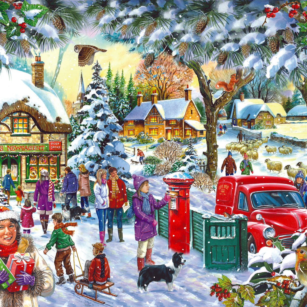 Last Minute Rush BIG 500 Jigsaw Puzzle