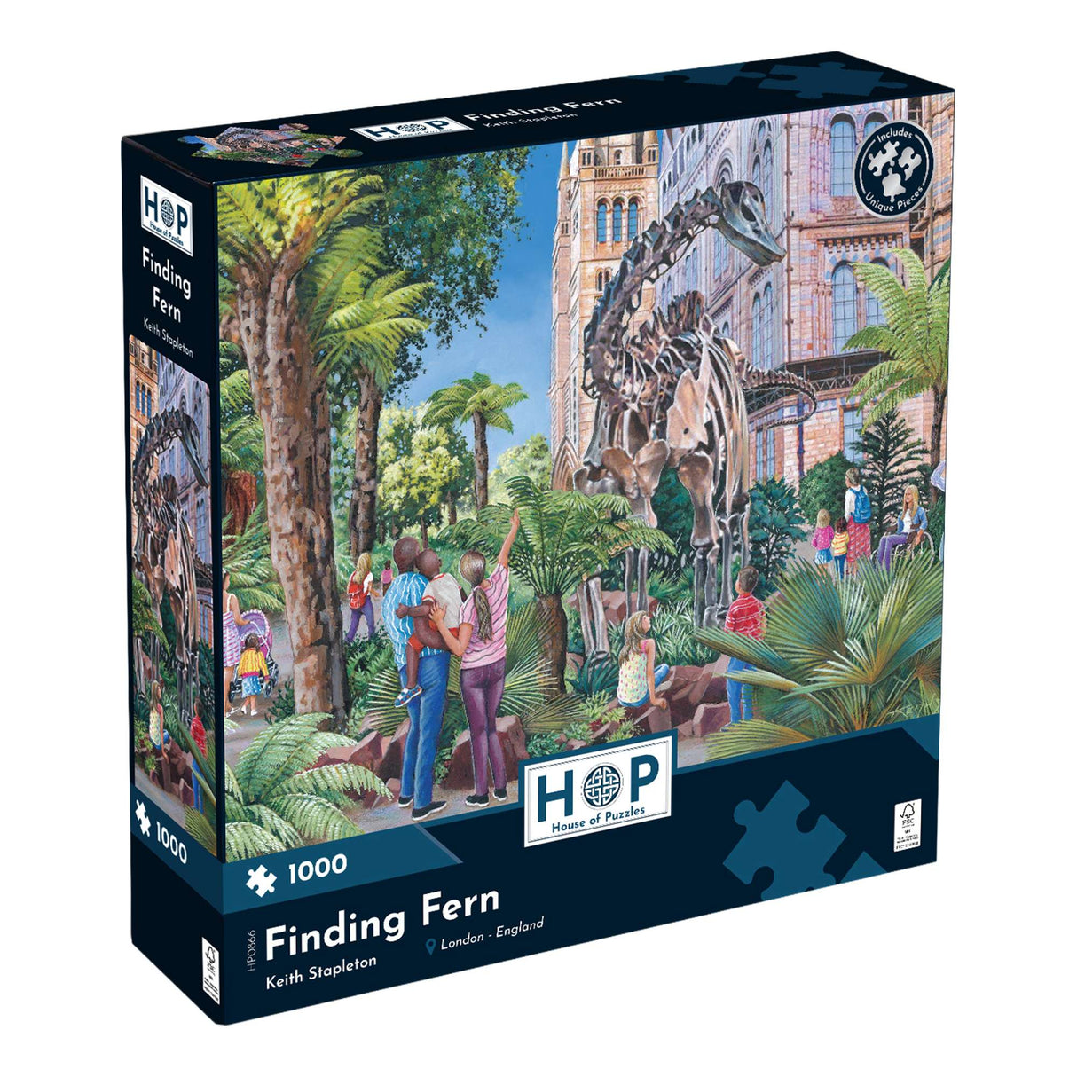 Finding Fern 1000 Piece Jigsaw Puzzle