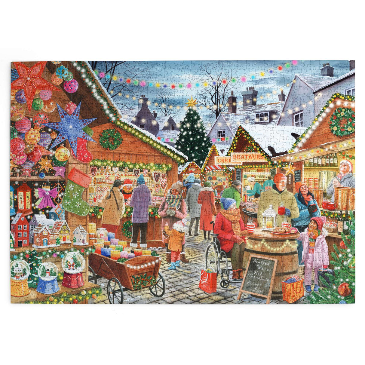 Christmas Market 1000 Piece Jigsaw Puzzle