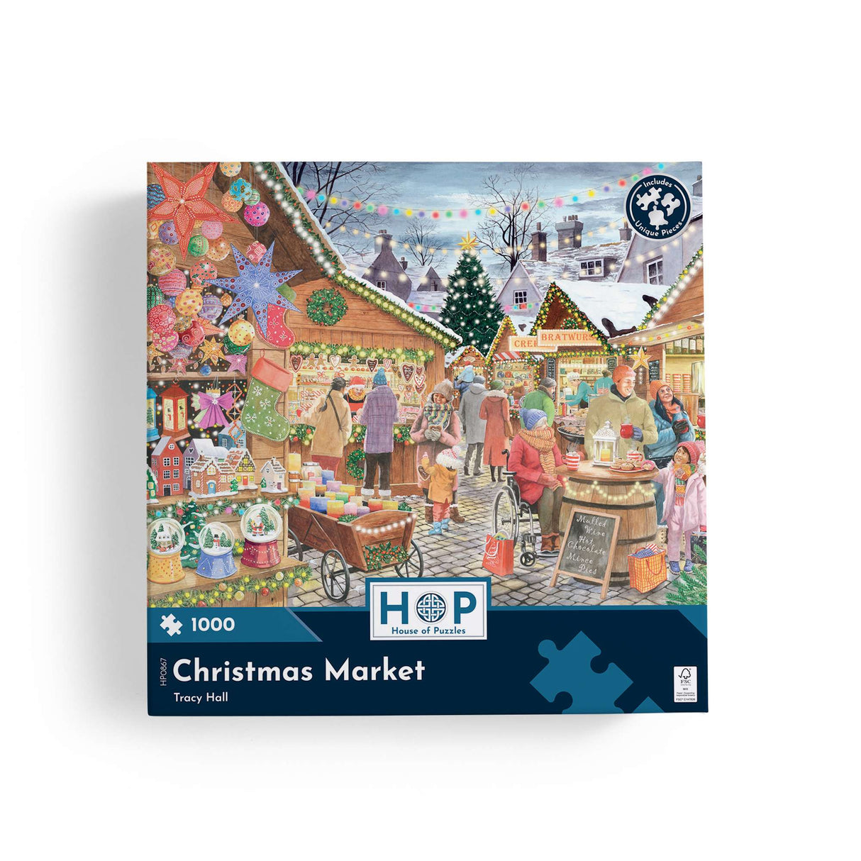 Christmas Market 1000 Piece Jigsaw Puzzle
