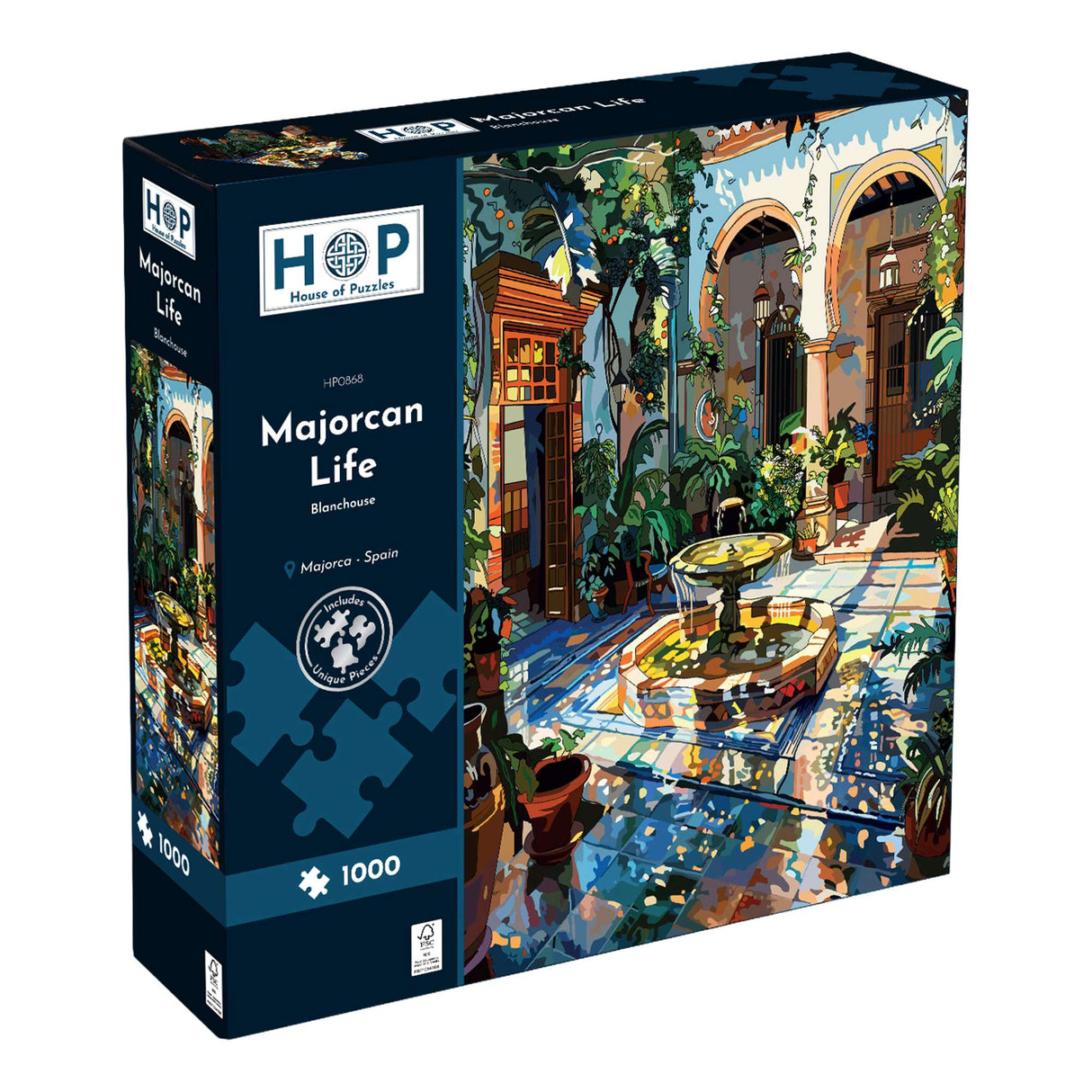 Majorcan Life 1000 Piece Jigsaw Puzzle