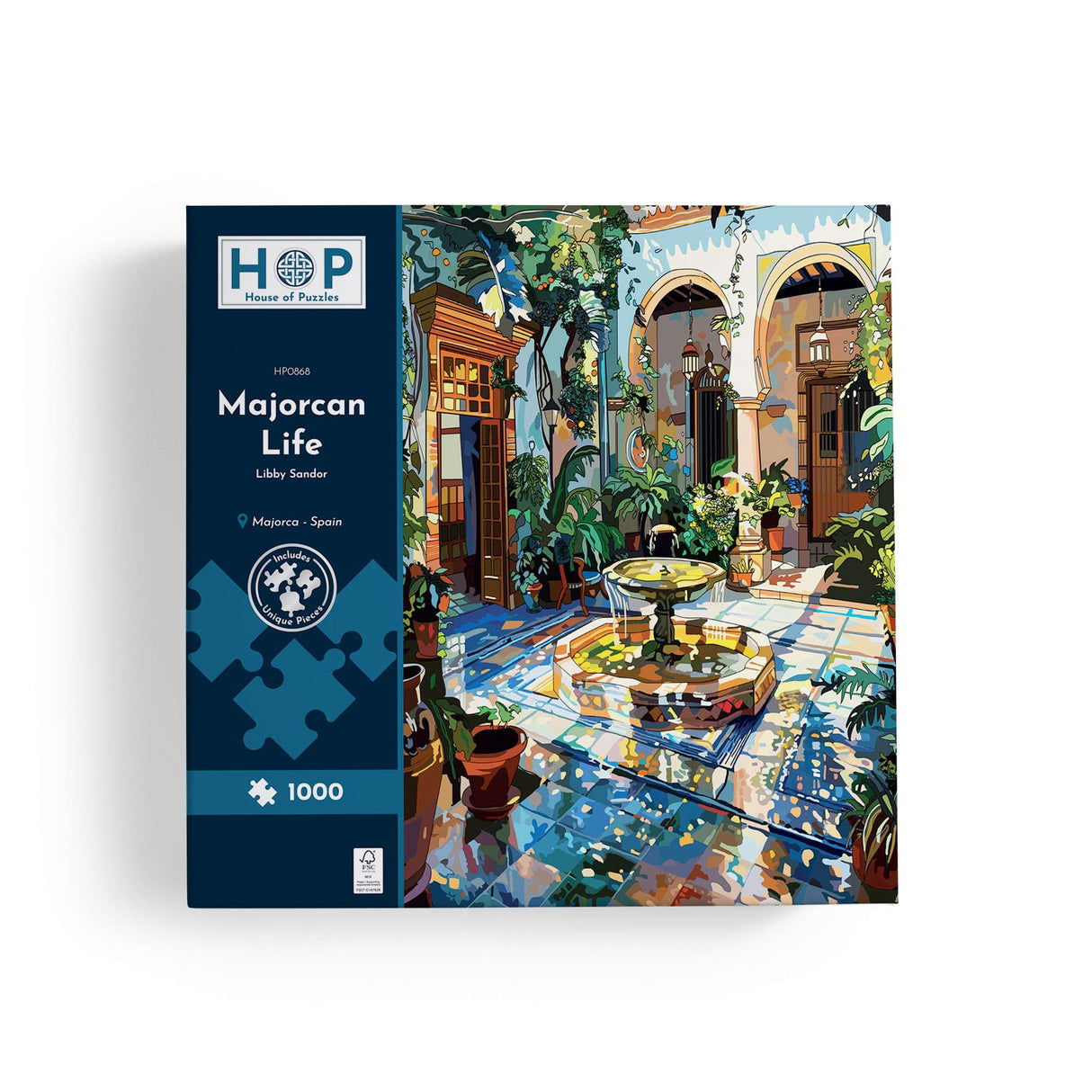Majorcan Life 1000 Piece Jigsaw Puzzle