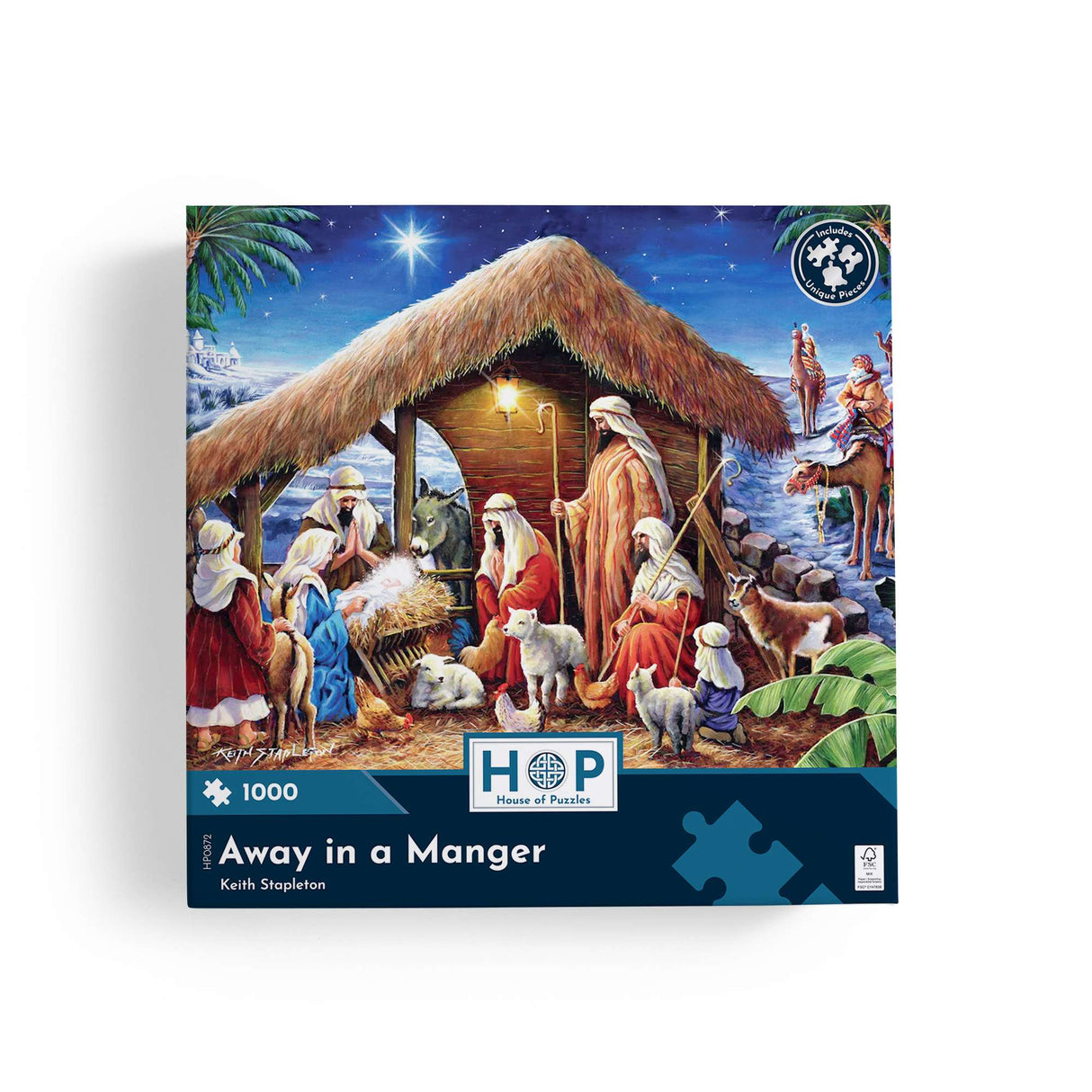 Away in a Manger 1000 Piece Jigsaw Puzzle