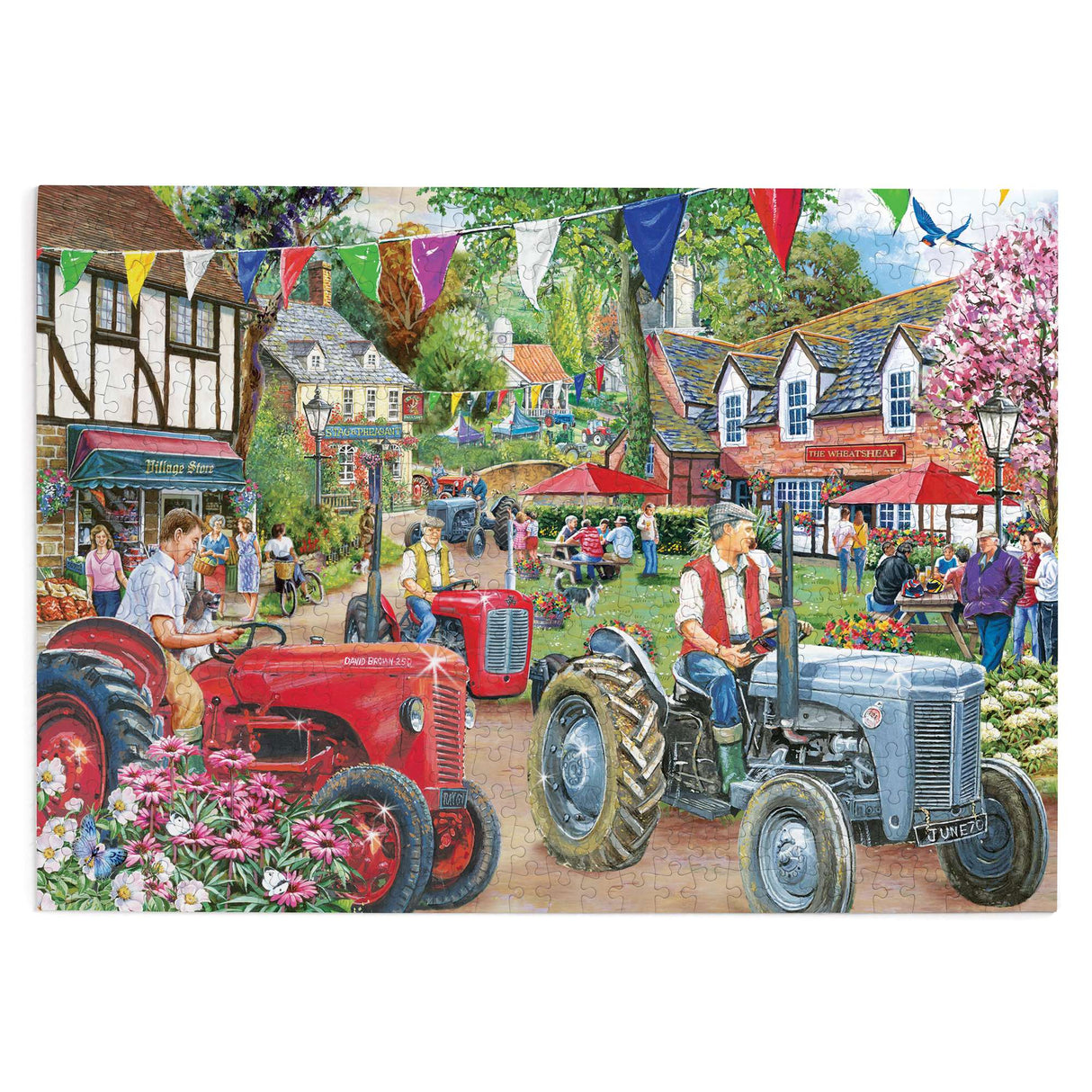 Tractor Parade BIG 500 Jigsaw Puzzle
