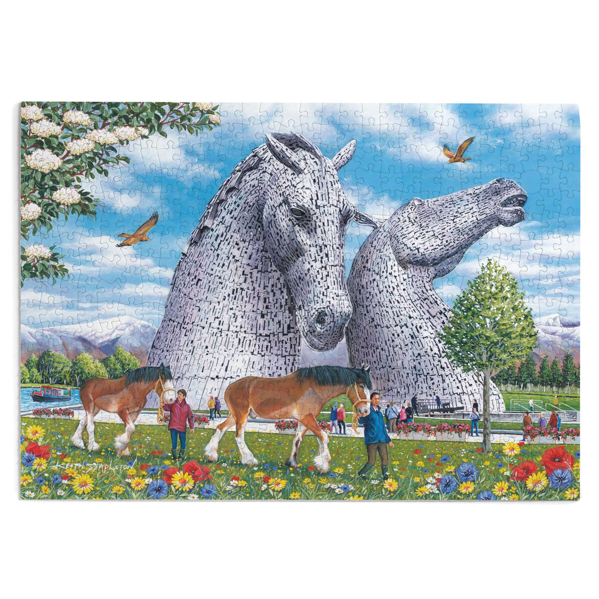 The Kelpies BIG 500 Jigsaw Puzzle