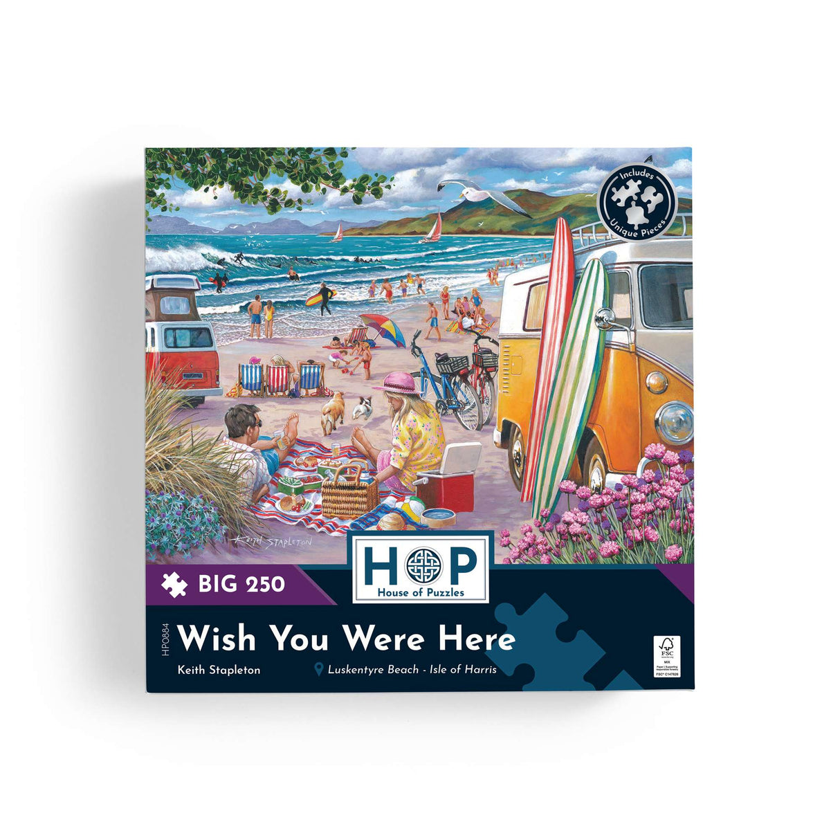 Wish You Were Here BIG 250 Jigsaw Puzzle